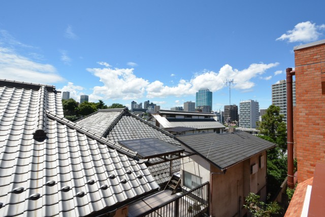 三田ダイヤモンドパレスA棟 南側バルコニー