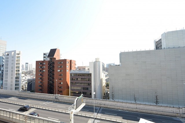 中銀南青山マンシオン　東側バルコニー眺望