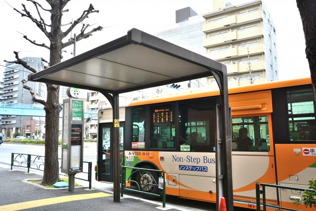 麻布コーポラス　バス停