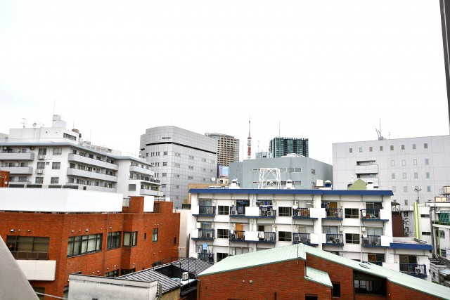 麻布コーポラス　バルコニー眺望