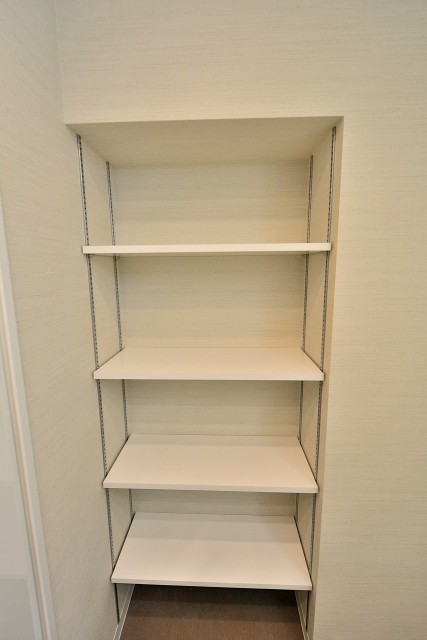 九品仏第2スカイハイツ　サニタリールーム棚