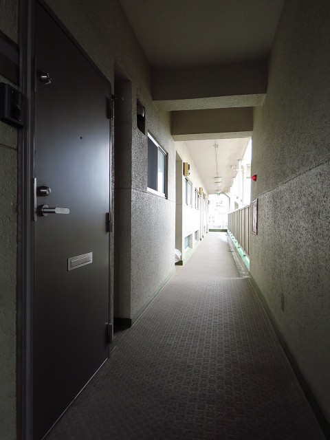 武蔵小山フラワーマンション　共用廊下