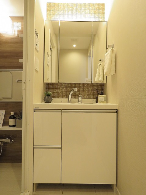 武蔵小山フラワーマンション　洗面化粧台