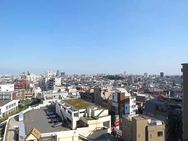 五反田コーポビアネーズ　キッチン窓からの眺望