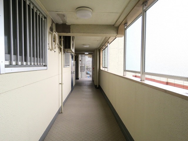 サンドエル松原　共用廊下