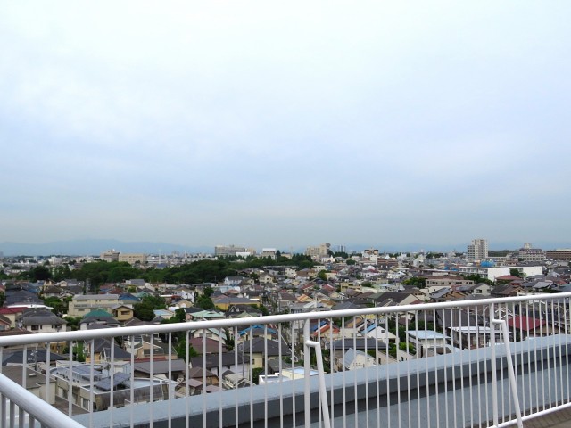 洗足ミナミプラザ　共用廊下からの眺望