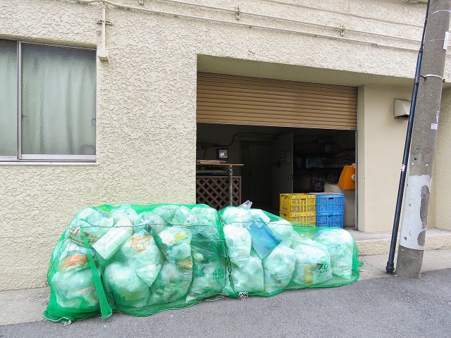 サンドエル松原　ゴミ置場