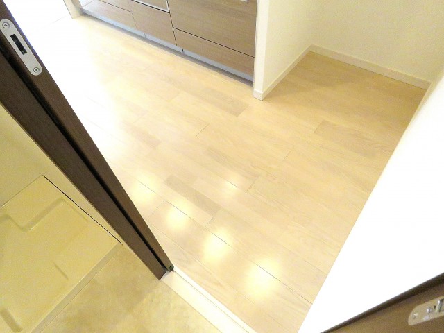 ナイスアーバン石川台　洗面室からキッチンへ