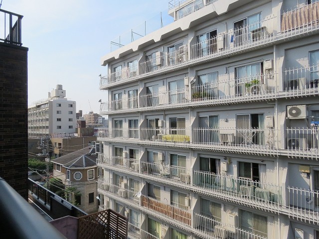 白金台桜苑マンション　眺望