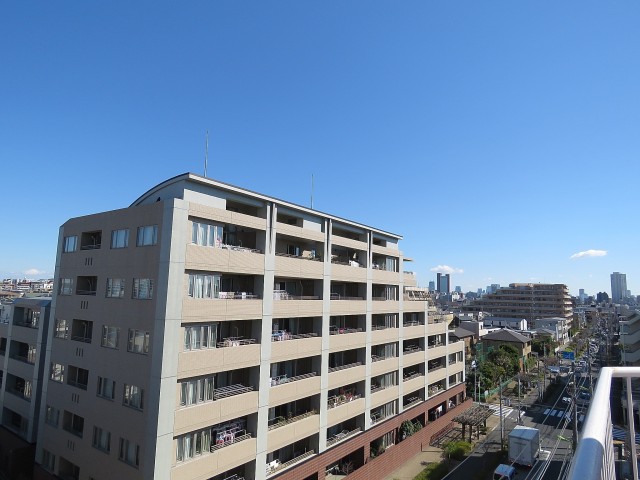 ダイアパレス弦巻　北側眺望