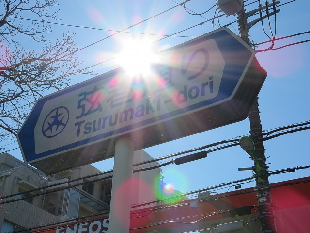 ダイアパレス弦巻　前面道路