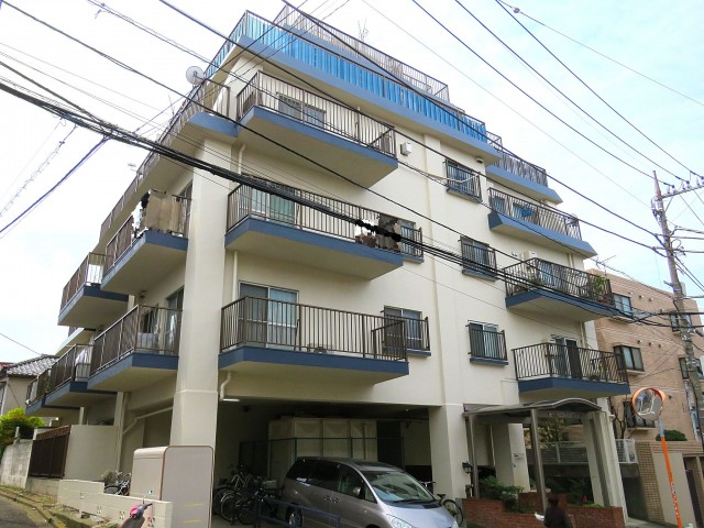 祐天寺ニュースカイマンション　外観