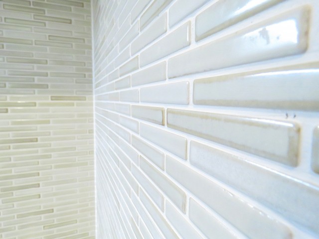 代官山コーポラス　キッチン壁面タイル