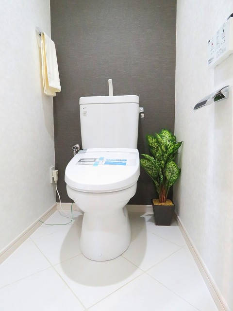 中銀南青山マンシオン　ウォシュレット付きトイレ