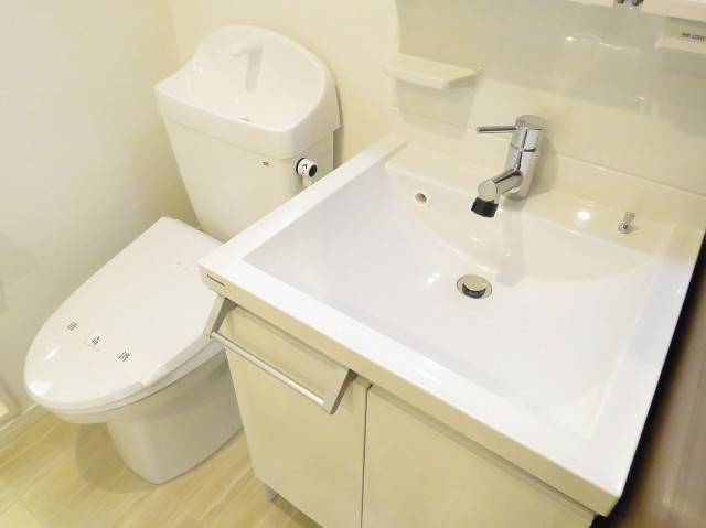 レヂオンス大山　トイレと洗面化粧台