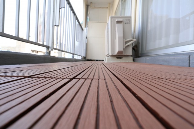 田町スカイハイツ バルコニー