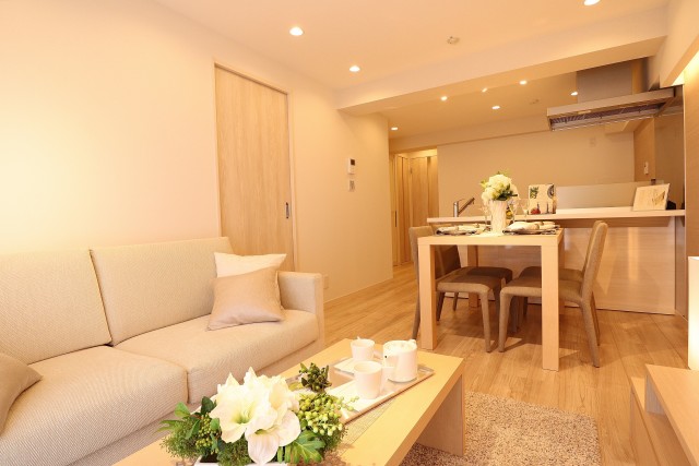 田町スカイハイツ リビング・ダイニング