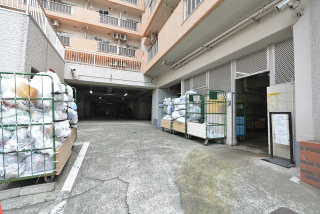 マンション五反田 ゴミ捨て場