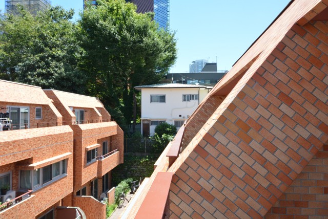 三田ダイヤモンドパレスA棟 北側バルコニー