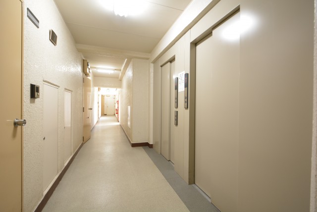 マンション五反田 内廊下