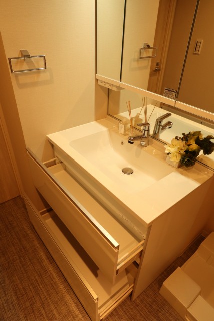 田町スカイハイツ 洗面台