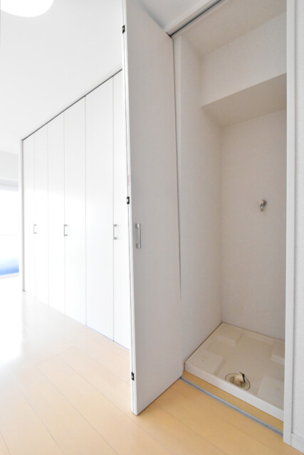 松濤マンション 洗濯機スペース