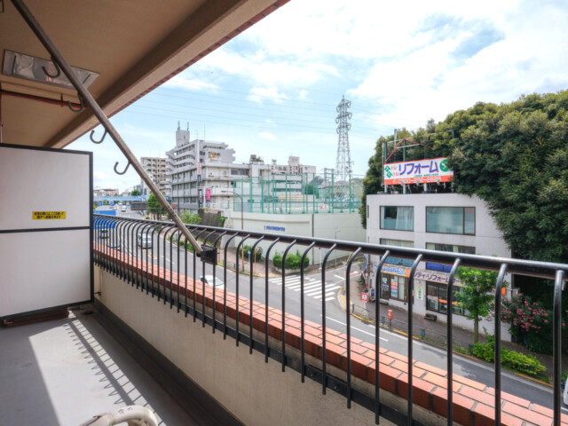 朝日石川台マンション バルコニー