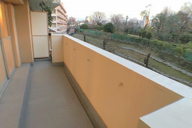 上高田四丁目団地 バルコニー