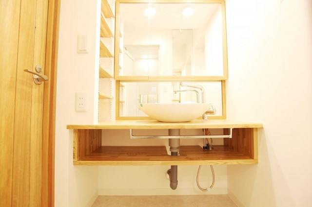 広尾マンション 洗面