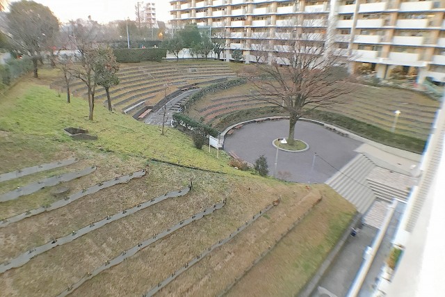 上高田四丁目団地 バルコニー