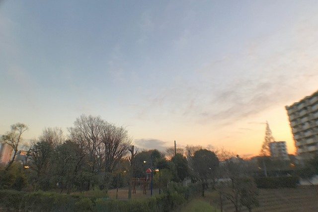 上高田四丁目団地 バルコニー