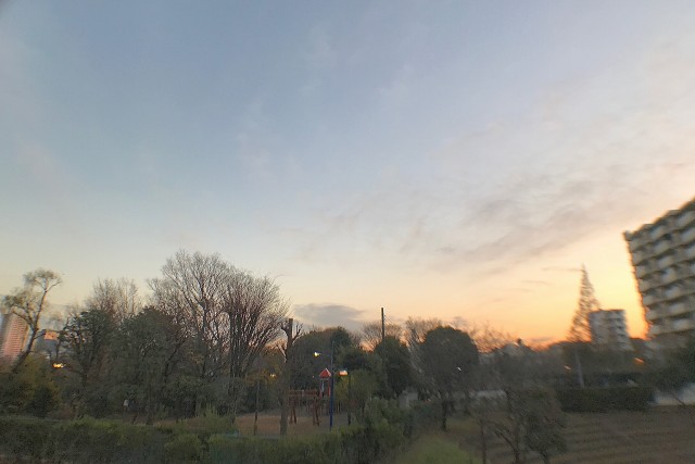 上高田四丁目団地 バルコニー