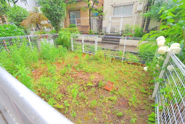 上池袋グリーンハイツ バルコニー～専用庭