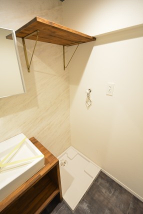 東洋代々木上原コーポ 洗面室