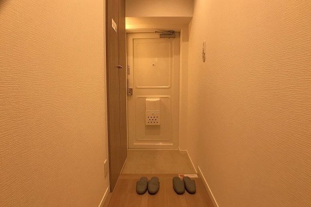 上高田四丁目団地　玄関