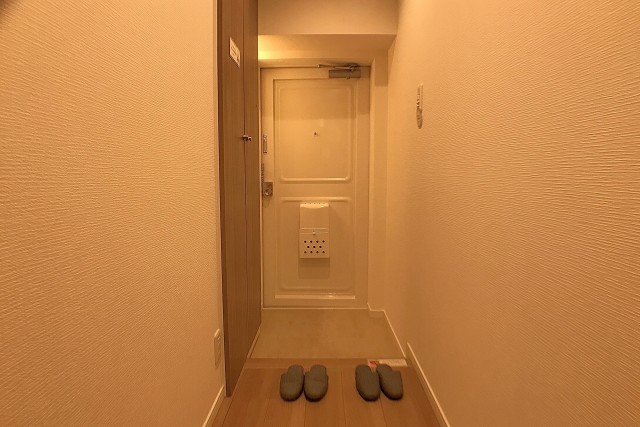 上高田四丁目団地　玄関
