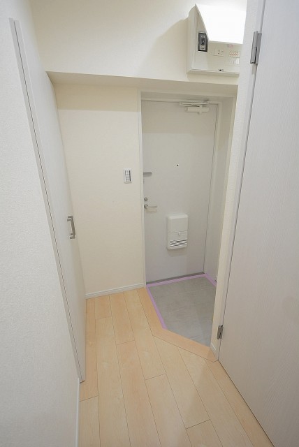 中銀桜新町マンシオン 玄関