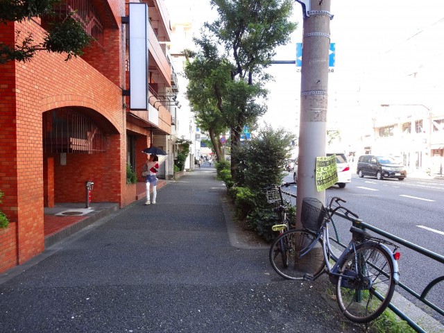 エクセル旗の台　前面道路