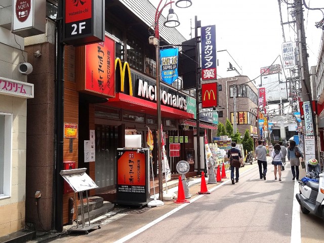 学芸大ダイヤモンドマンション　商店街