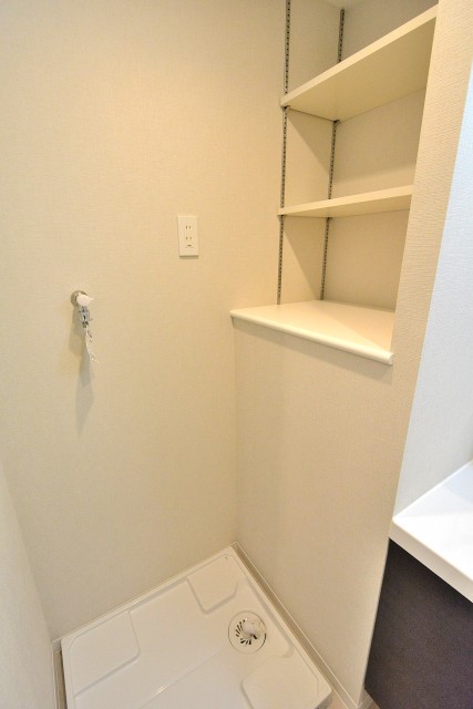 新宿内藤町ハウス　洗濯機置場