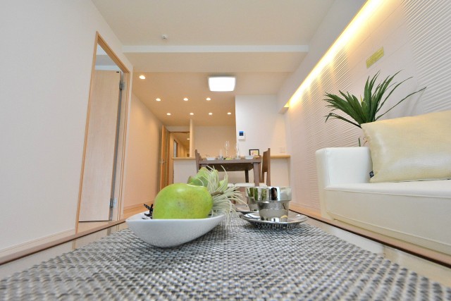 日商岩井桜新町マンション　リビング