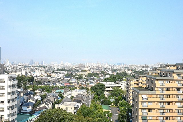 ライオンズマンション駒沢　6.3帖洋室の眺望
