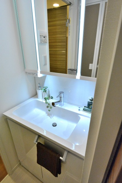 西荻窪コーポラス　洗面台