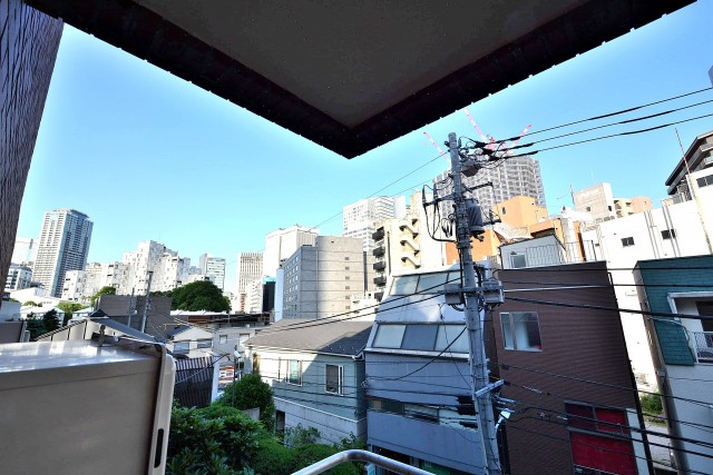 パークサイド六本木　バルコニー眺望