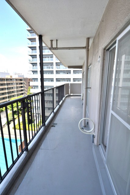 佃スカイハイツ　バルコニー