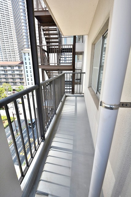 佃スカイハイツ　バルコニー