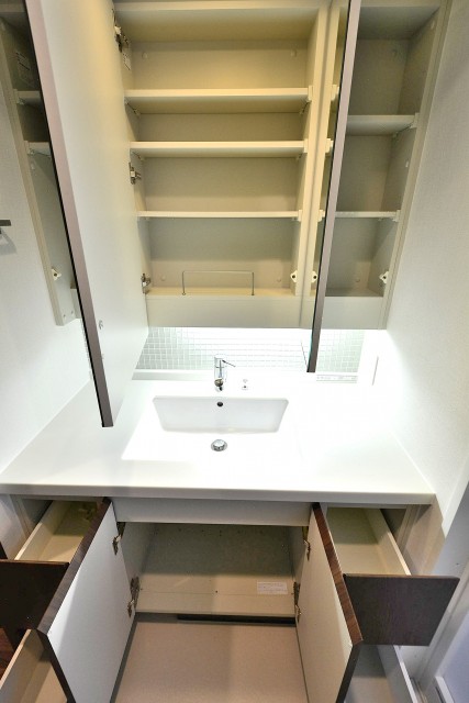 アスコットパーク東京八丁堀　洗面台