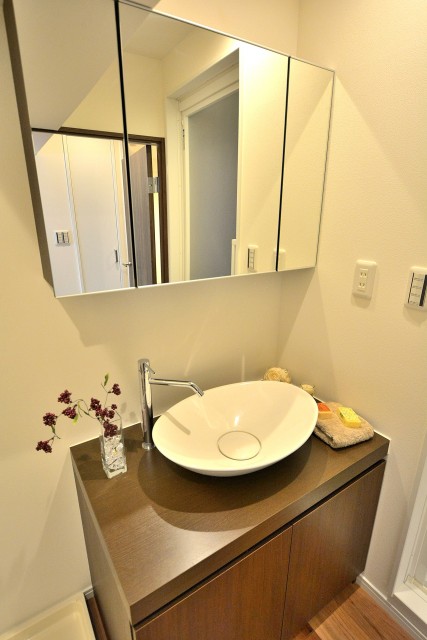 ライオンズマンション茅場町　洗面台