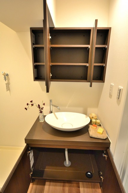 ライオンズマンション茅場町　洗面台