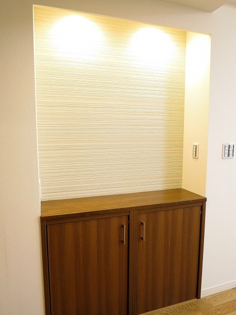 ランドステージ祐天寺　造作カウンター